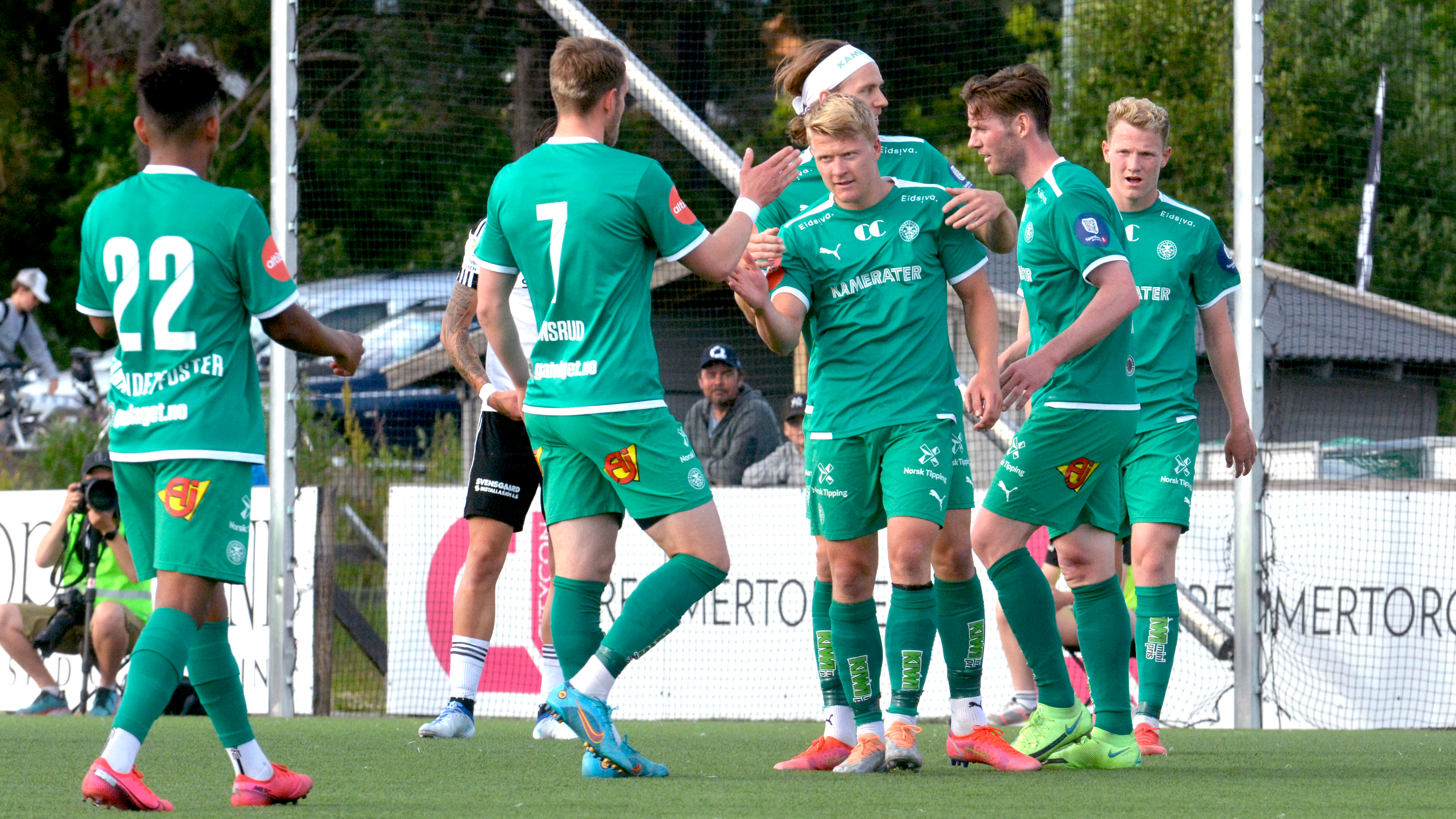 Avansement på sin tidligere hjemmebane